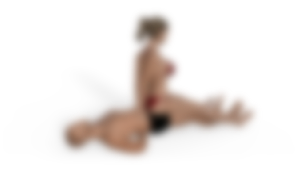懒散的女牛仔性爱姿势